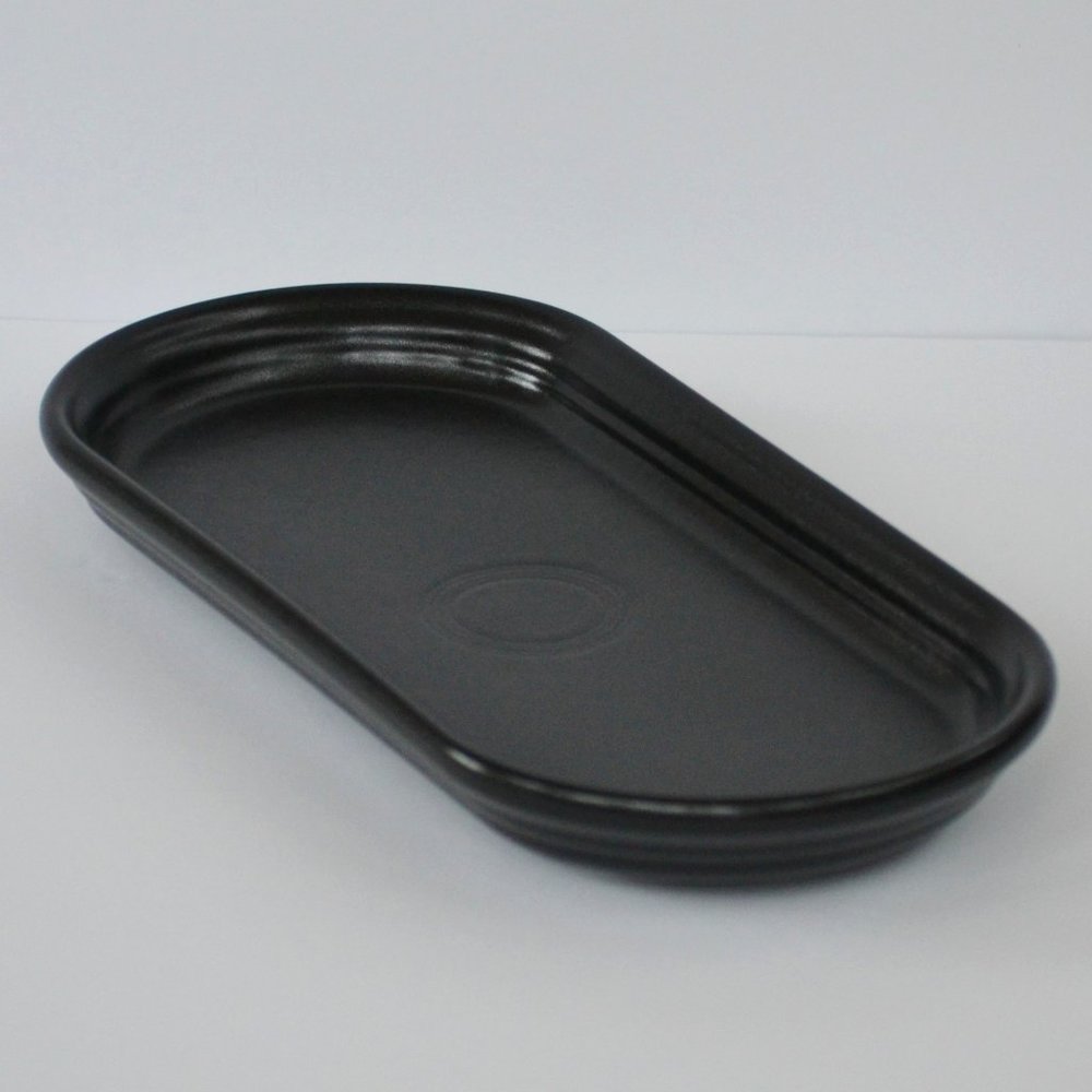 Fiesta Fiestaware Foundry Black Oblong Bread Tray